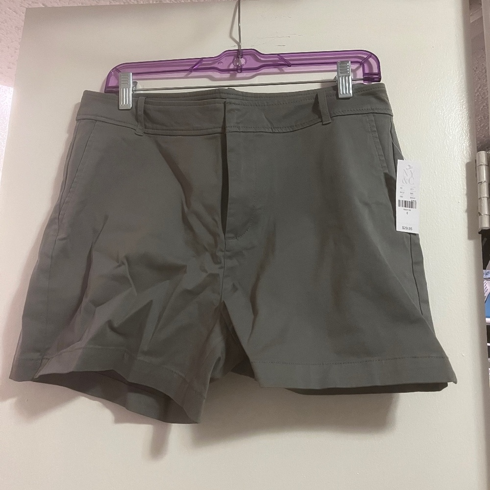 NY&C New York & Company Gray Casual Shorts Brand NEW